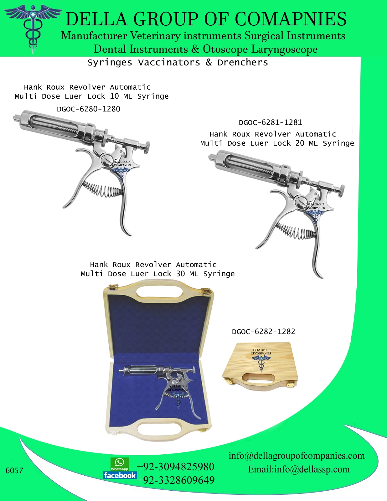 Syringes Vaccinators & Drenchers